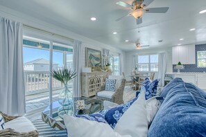 Smart TV, DVD player, books