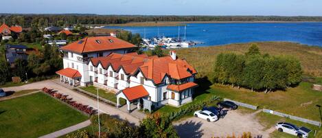 Façade de l’hébergement
