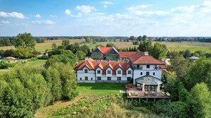 Overnatningsstedets facade