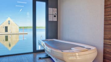 Couples treatment room(s), sauna, body treatments, sports massages