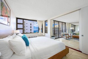 1 bedroom, iron/ironing board, free WiFi, bed sheets - 35Fl Ocean View, Near Waikiki Beach, Free Parking (Honolulu)
