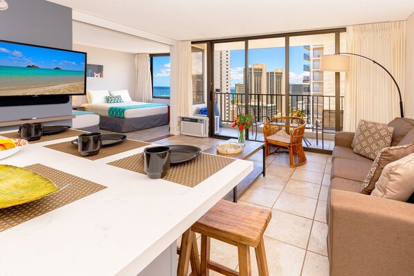 1 bedroom, iron/ironing board, free WiFi, bed sheets