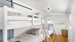3 bedrooms, iron/ironing board, travel cot, free WiFi