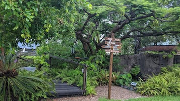 Entrada de la propiedad