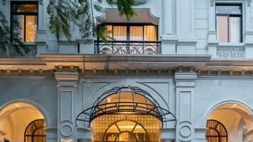 Fachada de la propiedad