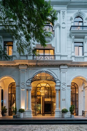 Façade de l’hébergement