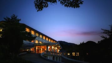 Front of property - evening/night