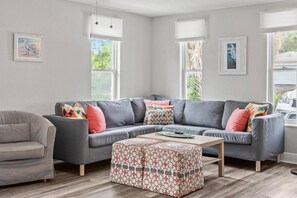 Smart-tv och eldstad