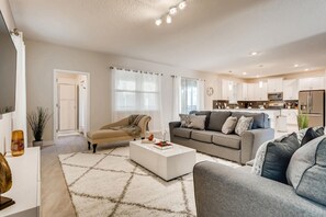 TV, video game console