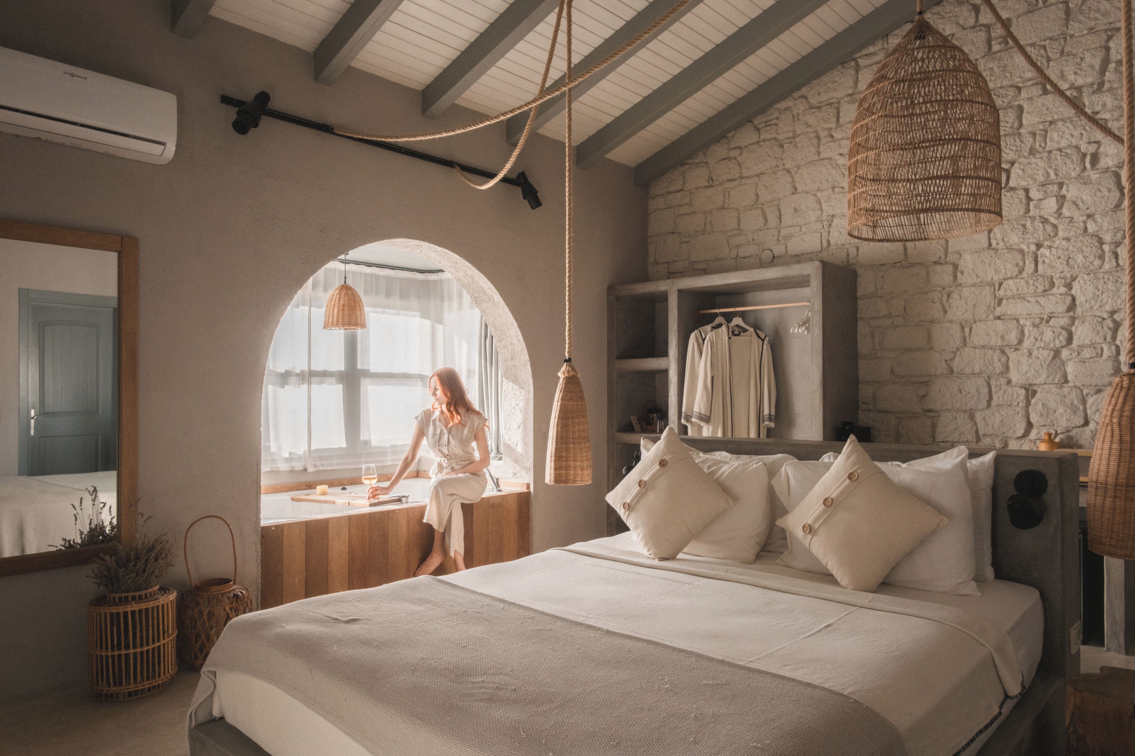 exclusive jakuzzi suite | memory-foam beds, in-room safe, desk, laptop workspace