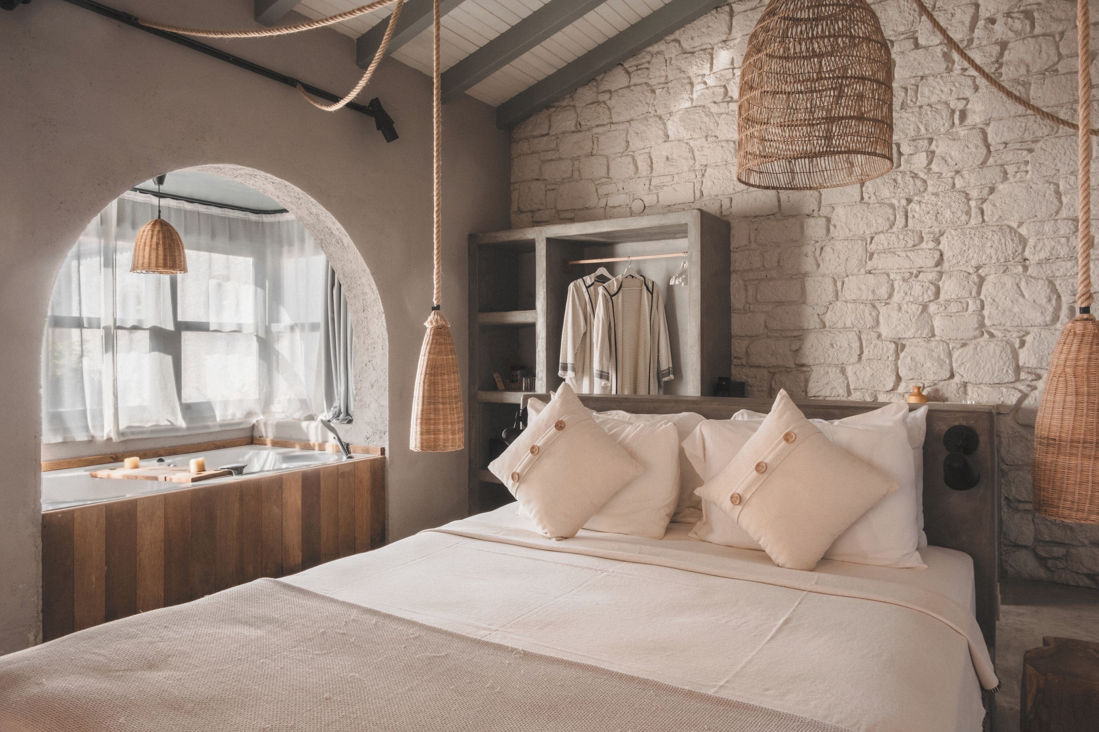 exclusive jakuzzi suite | memory-foam beds, in-room safe, desk, laptop workspace