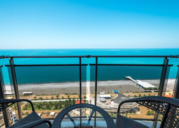View from room - Orbi Sea Towers Hotel Official (Batumi)