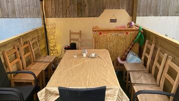 Apartment | Private kitchen | Fridge, microwave, electric kettle, toaster