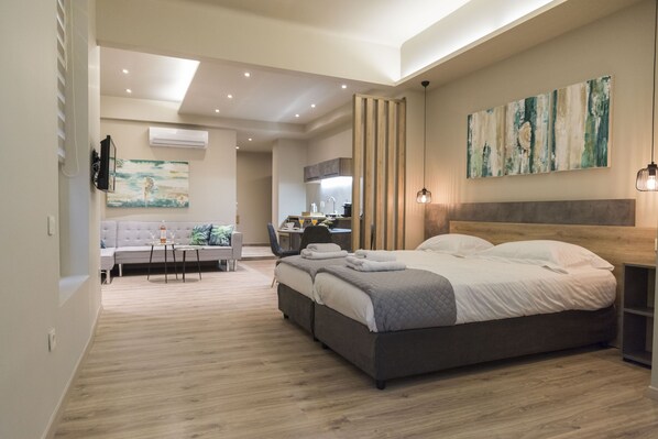 1 Schlafzimmer, Bügeleisen/Bügelbrett, WLAN