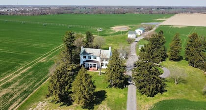 Beautiful farm house on 500 acres of preserved farmland