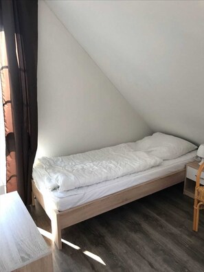 2 bedrooms, in-room safe, travel crib, WiFi