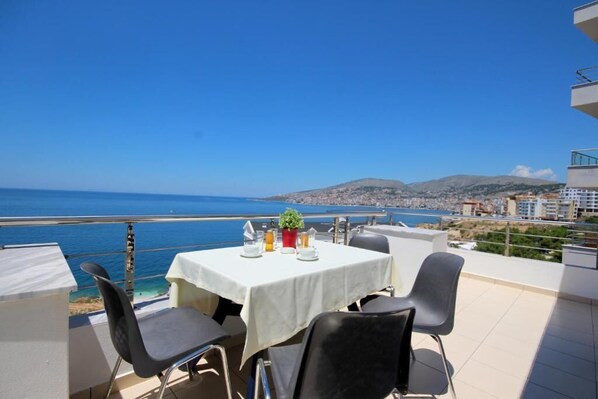 Superior Triple Room | View from room - Beva Hotel (Sarandë)