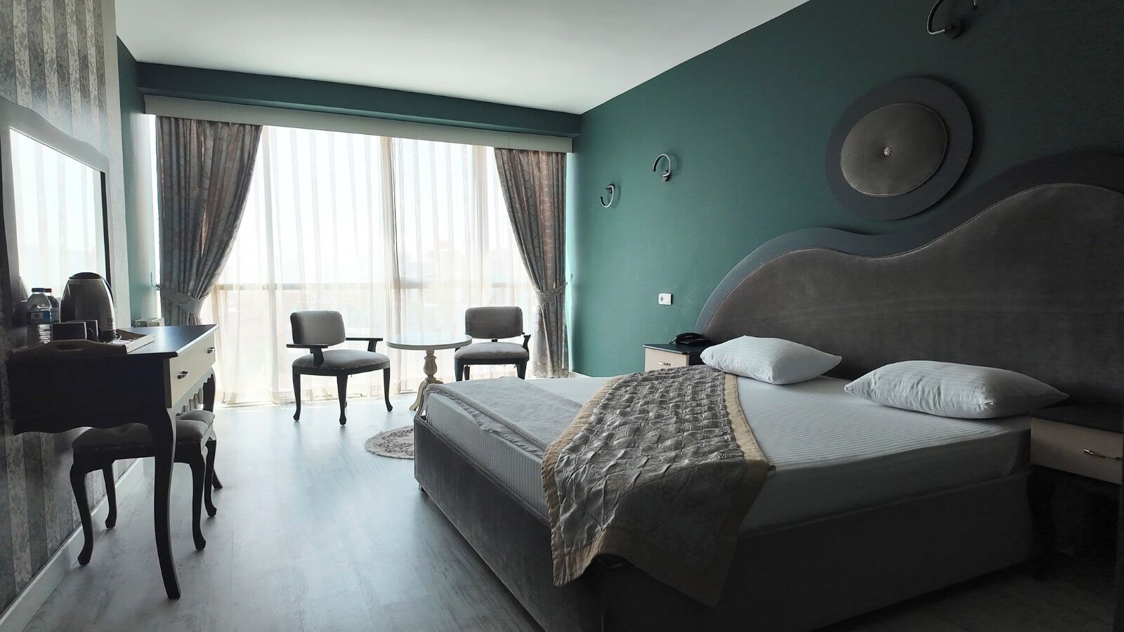 Standard Room, 1 Double Bed, City View | Free WiFi, bed sheets