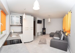 Private kitchen - Ferienhaus Holiday Home Domki Raj (Postomino)