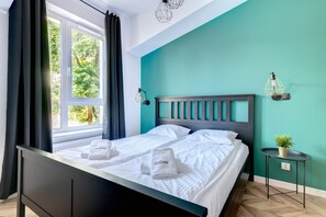 Departamento, 1 habitación (4 adults) | Escritorio y espacio para trabajar con laptop 