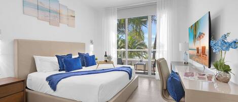 2 Schlafzimmer, Schreibtisch, Bügeleisen/Bügelbrett, Reisekinderbett