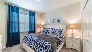 1 bedroom, free cots/infant beds, bed sheets