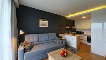 Apartemen (Baltin Spa 31) | Area keluarga | TV layar datar