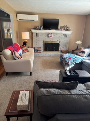 TV, fireplace, DVD player, books - Ski Elk Mountain, hike, walk or bike Rail to Trails, fish, or star gaze. (Union Dale)