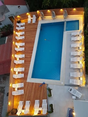Seasonal outdoor pool - Ionian Hotel (Ksamil)