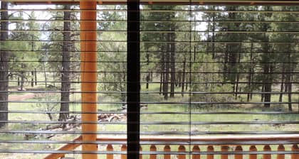 Hidden Log Cabin Deep in Elk Country -Grand Canyon