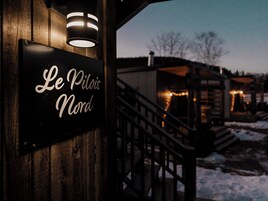 Fachada de la propiedad