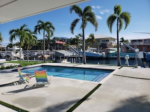 Pool - Coo Coo's Nest ~ Key Largo canal front 2/3 with pool (Key Largo)