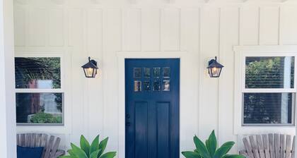 Blue Door Bungalow.