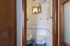 Regadera, bidet, shampoo 