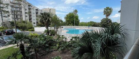 Indoor pool, outdoor pool