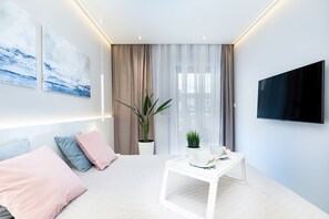 1 chambre, fer et planche à repasser, lit parapluie, Wi-Fi