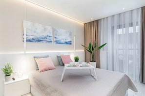 1 makuuhuone, silitysrauta/-lauta, vauvan matkasänky, Wi-Fi