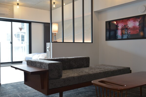 行政套房 | 起居區 | 平面電視