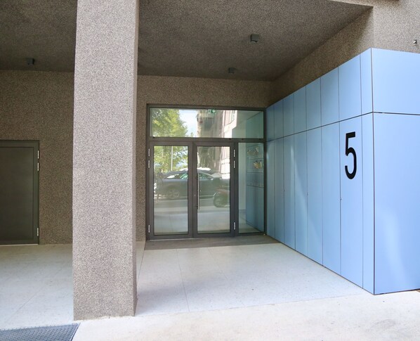 Entrada de la propiedad