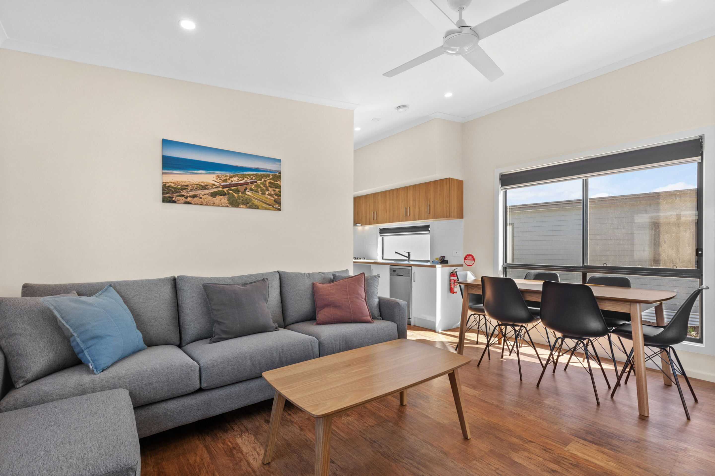 24-inch flat-screen TV with digital channels, TV