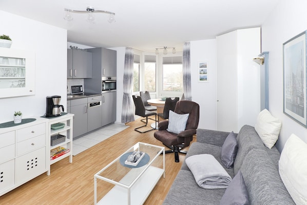 TV - Residence Steinmarne, apartment 11 (Cuxhaven)