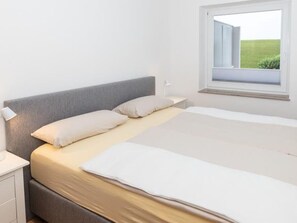 2 bedrooms, WiFi, bed sheets - Nordseeblick, Fewo 3 - Nordseeblick I - Grimmershörner Bucht (Cuxhaven)