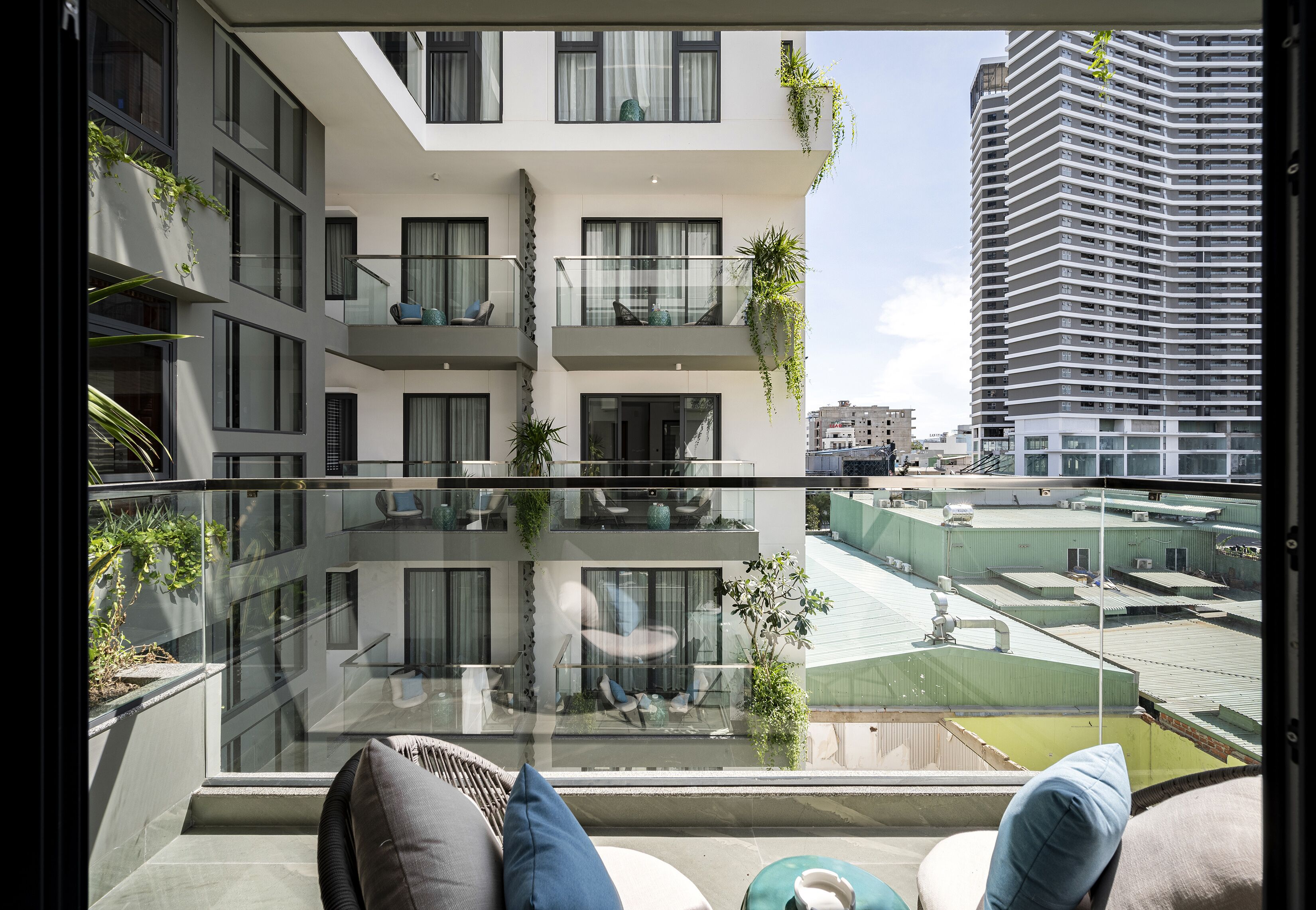 Habitación ejecutiva doble | Terraza o patio