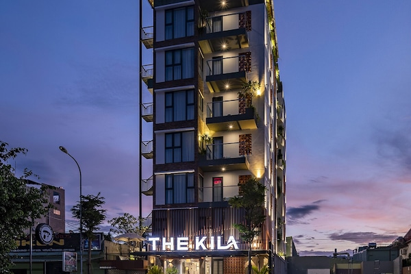 Front of property – evening/night