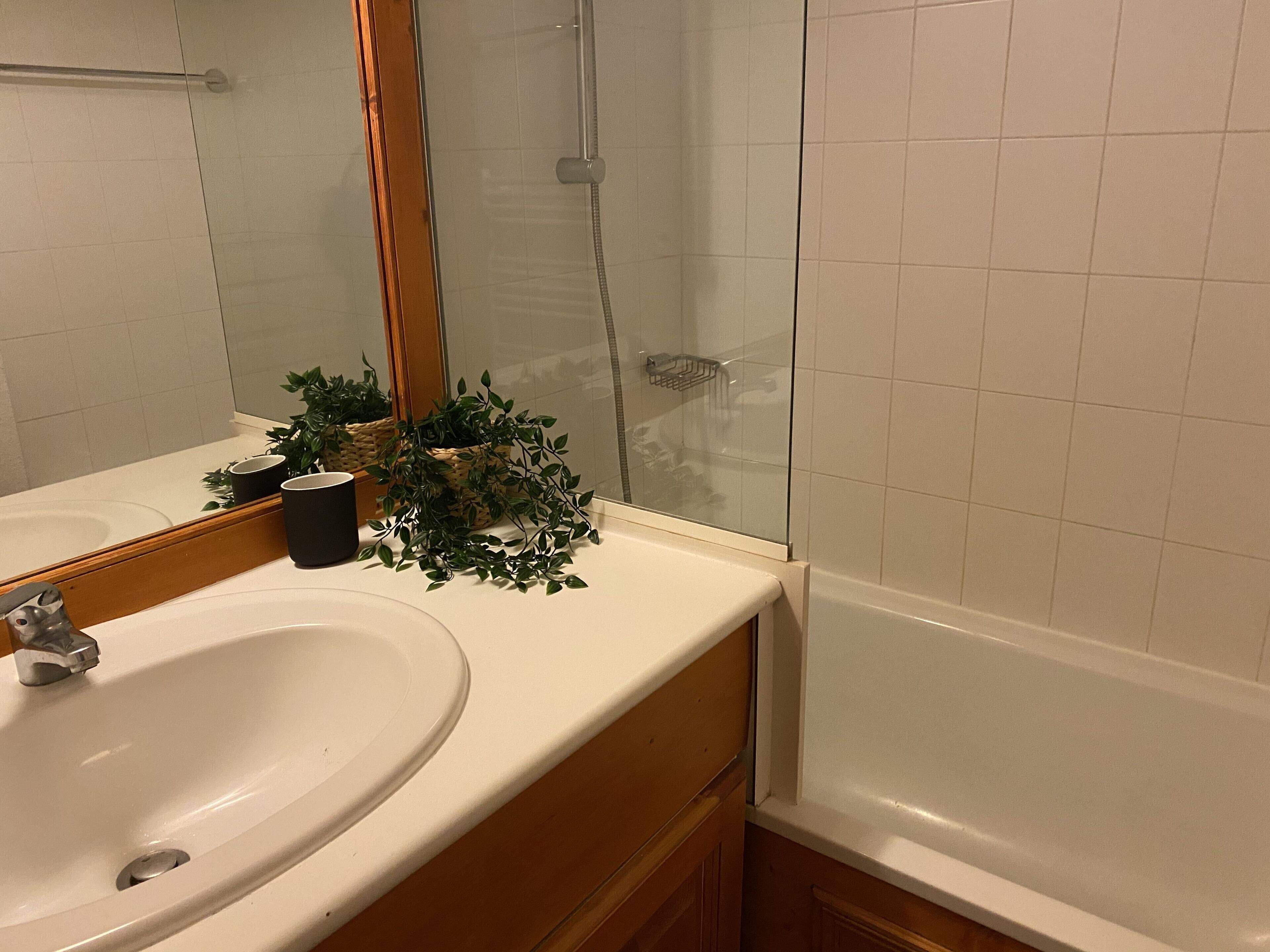 Een bad, een haardroger