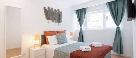 1 sovrum, strykjärn/strykbräda, wi-fi och sängkläder