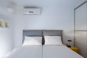 2 chambres, fer et planche à repasser, Wi-Fi gratuit, draps fournis