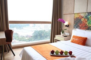 Chambre Deluxe, 1 très grand lit | Vue de la chambre