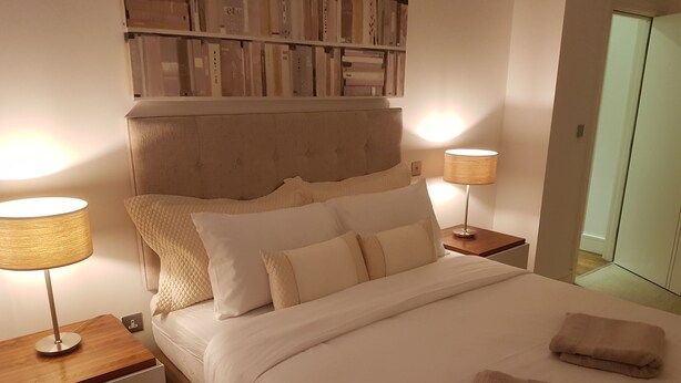 1 habitación, sábanas de algodón egipcio y ropa de cama de alta calidad 