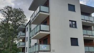 Overnatningsstedets facade